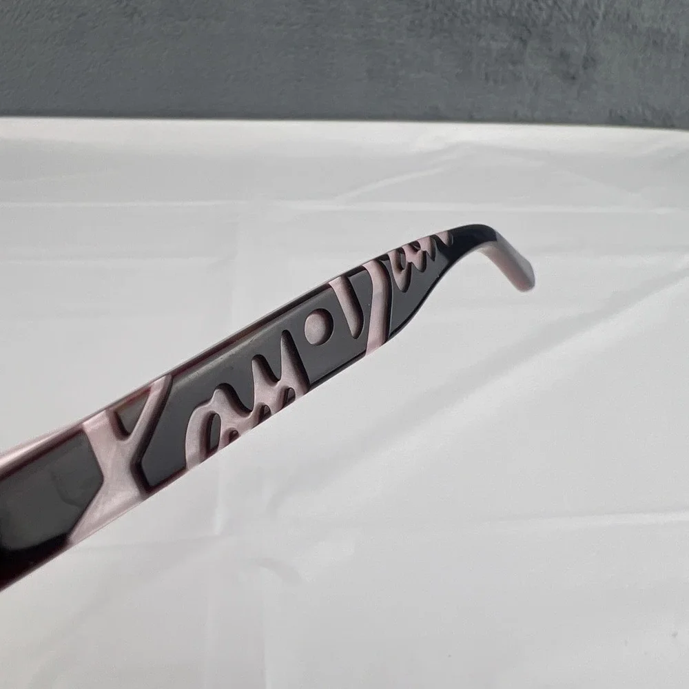 Ray Ban Kids Eyeglasses RB1544 3580 Pink Cat Eye Logo Arms 48-16-130 Frames #2